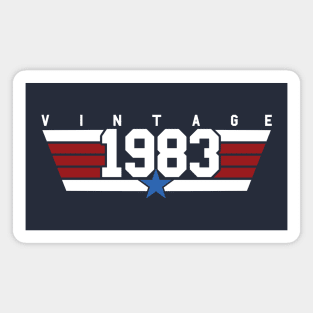 Vintage 1983 Aviator Magnet